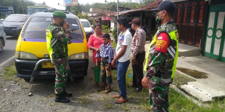 Operasi Penegakkan Protokol Kesehatan Semakin Gencar di Lakukan Kodim 0207/Simalungun Operasi Penegakkan Protokol Kesehatan Semakin Gencar di Lakukan Kodim 0207/Simalungun