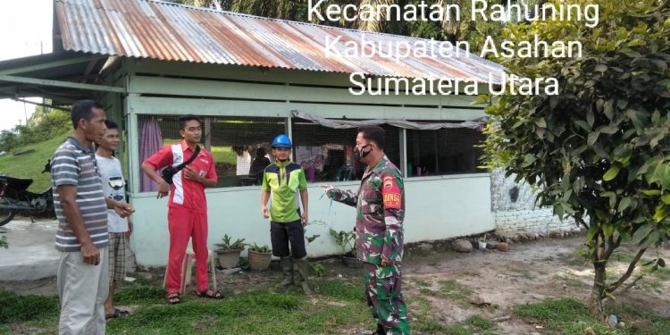 Personel Jajaran Kodim 0208/Asahan Rutin Lakukan Upaya Dalam Menghambat Penyebaran Covid-19 Personel Jajaran Kodim 0208/Asahan Rutin Lakukan Upaya Dalam Menghambat Penyebaran Covid-19