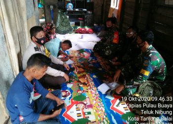 Personel Jajaran Kodim 0208/Asahan Kembali Jalin Silaturahmi Dengan Keluarga Korban Bencana