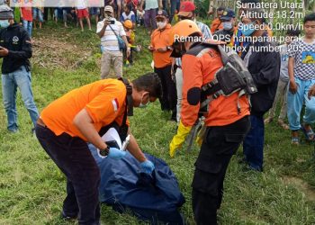 Sesosok Mayat Ditemukan di Sungai Belawan, Diduga Korban Banjir Flamboyan