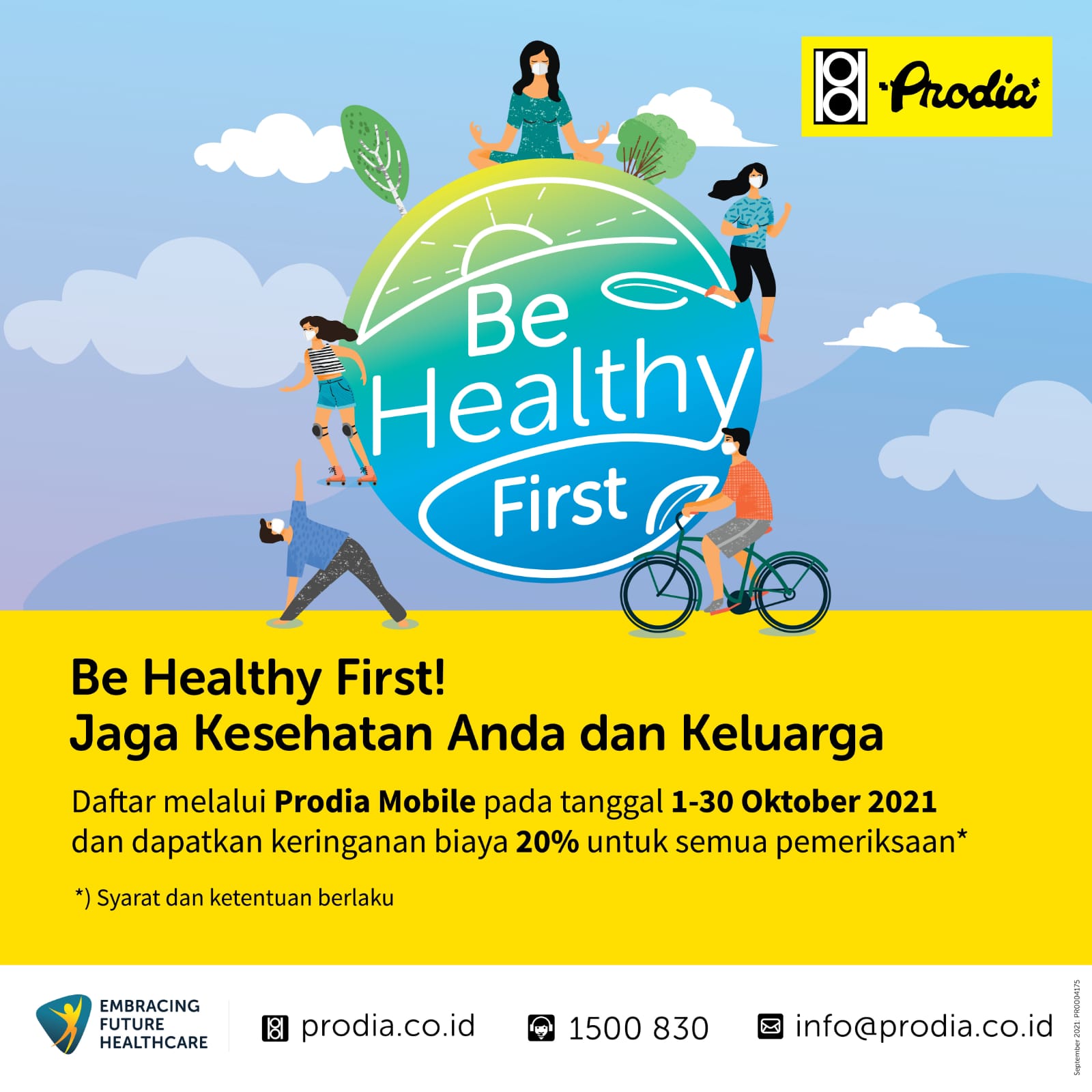 Pantau Kondisi Kesehatan Agar Tetap Prima di Era New Normal