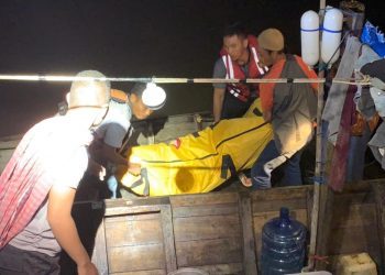 TIM SAR Gabungan Temukan Jasad Pria yang Hanyut di Sungai Batang Serangan Langkat