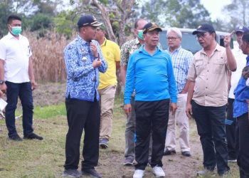 Bupati dan Ketua DPRD Simalungun Tinjau Giat Haroan Bolon di Kecamatan Panei dan Sidamanik
