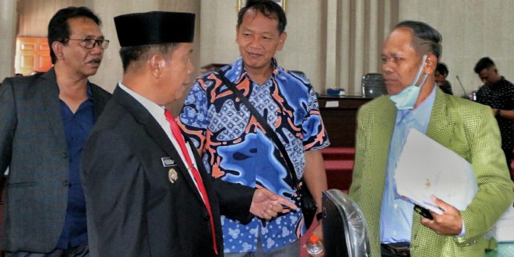 Bupati Simalungun Nota Pengantar Ranperda Tentang Pertanggungjawaban Pelaksanaan APBD TA 2021