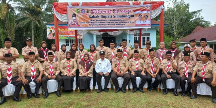 Bupati Simalungun Lepas Peserta Jambore Daerah Sumut Tahun 2022 Ke Sibolangit