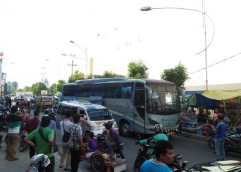 Intra Jadi "Biang" Macet di Jalan Pattimura Siantar