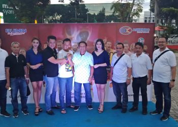 Nobar Final Piala Dunia di Lapangan Adam Malik Siantar