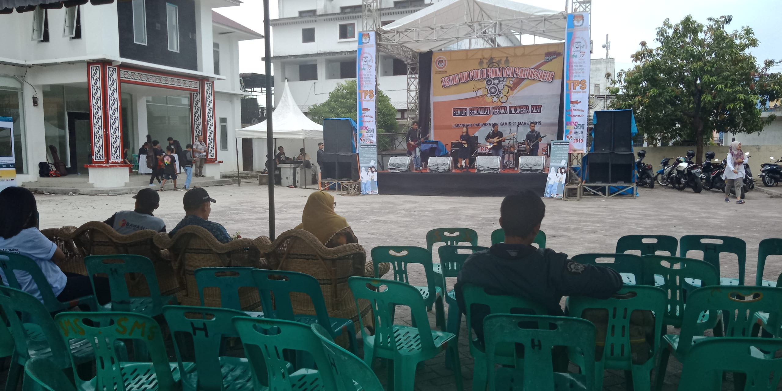 Sepi, Daniel Sibarani "PeDe" Sosialisasi KPU Siantar Capai Sasaran