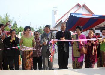 Wawako Hadiri Syukuran Memasuki Rumah Dinas Pendeta GKPI Siantar Kota