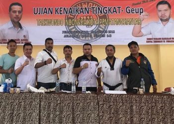 Kebangkitan Taekwondo Siantar, 204 Taekwondoin Ujian Kenaikan Tingkat