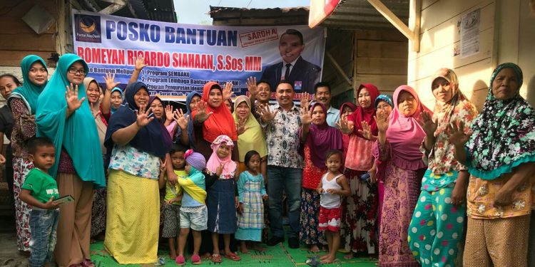 Horas... Masyarakat di Kecamatan Siantar Marihat Antusias Sambut Romeyan Siahaan