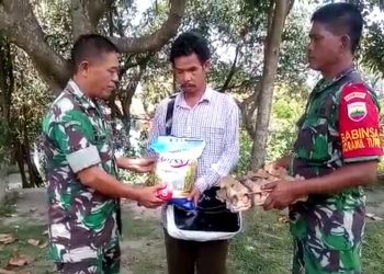 Babinsa Koramil 11/ Parapat Peduli Penyandang Tunanetra