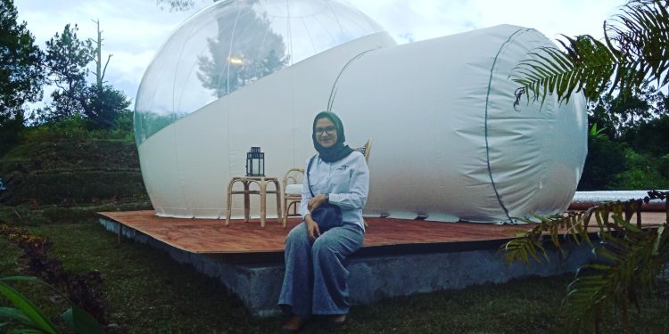 Bubble Tent Pertama di Sumatera Hadir di The Kaldera Danau Toba