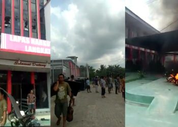 Lapas Narkoba Dijebol dan Dibakar, 200 Napi Kabur