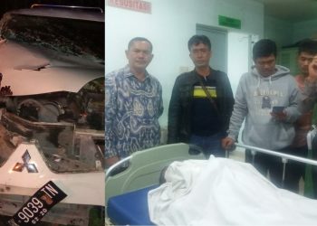 Turut Berdukacita, Aiptu JAP Hutauruk Anggota Polres Simalungun Tewas Kecelakaan
