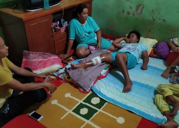 Clara Sihombing Bocah 9 Tahun Setengah Jam Terjepit Besi Dengan Luka Menganga di Pajak Parluasan