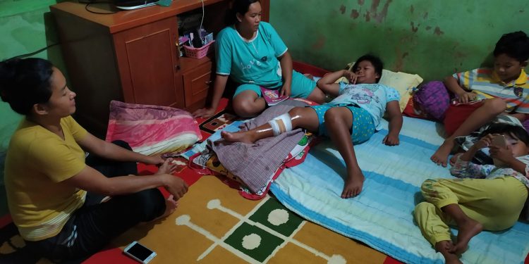 Clara Sihombing Bocah 9 Tahun Setengah Jam Terjepit Besi Dengan Luka Menganga di Pajak Parluasan