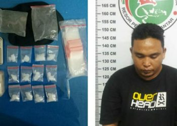 Edarkan Sabu dari Dedek, Popo Saragih Diangkut Polres Siantar dari Jalan Karangsari