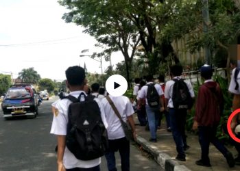 Sejumlah Pelajar Terlibat Tawuran di Siantar, Dua Jurnalis Dilempari Batu saat Meliput