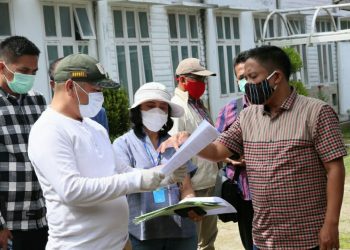 Bupati Tinjau Pembangunan dan Kesiapan RSUD Tarutung, Antisipasi Hal Terburuk