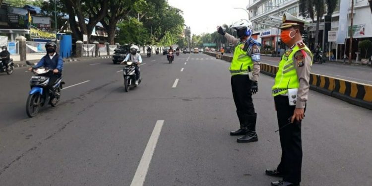 Catat! 110 Titik Ruas Jalan di Medan Ditutup Malam Ini