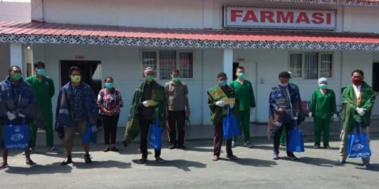 Kabar Baik Akhir Pekan, 7 Pasien Sembuh di RSFK Covid-19 Batu 20