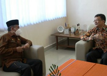 Pj Sekda Siantar Silaturahmi ke Kantor Pusat GKPS