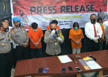Lima Pembobol Toko Miduk di Tarutung Akhirnya Tertangkap, Satu Warga Siantar