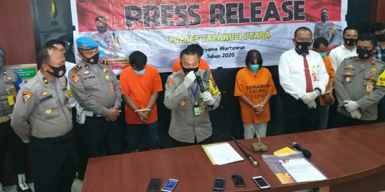 Lima Pembobol Toko Miduk di Tarutung Akhirnya Tertangkap, Satu Warga Siantar