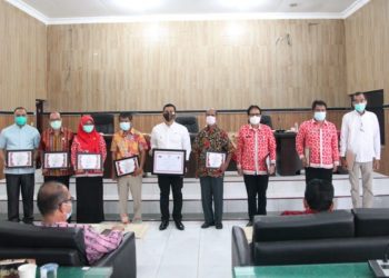10 OPD Pemko Siantar Terima Penghargaan Kinerja Terbaik