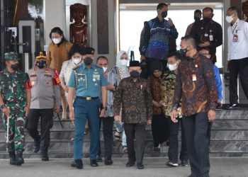 Kapoldasu dan Pangdam Dampingi Wapres Hadiri ISBFE World 2021