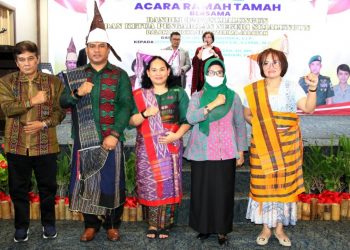 Plt Wali Kota dan Ketua Dekranasda Pematangsiantar Ramah-Tamah dengan Dandim 0207/Simalungun