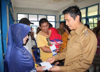 287 Orang Masyarakat Kurang Mampu di Siantar Utara Terima PBI-KIS