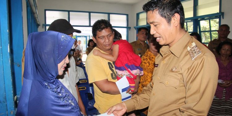287 Orang Masyarakat Kurang Mampu di Siantar Utara Terima PBI-KIS