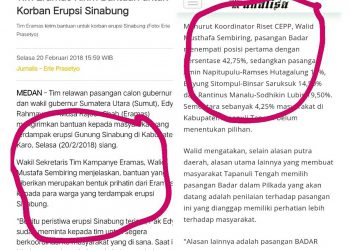 Pengamat: Menurut Jejak Digital, Koordinator CEPP Fisip USU Adalah Wakil Sekretaris Tim Eramas