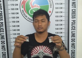 Diringkus di Depan Alfamidi, Juhendra Silalahi Gagal Transaksi Sabu