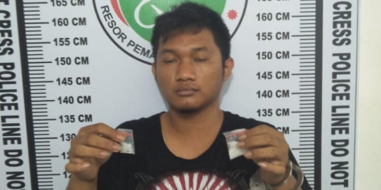 Diringkus di Depan Alfamidi, Juhendra Silalahi Gagal Transaksi Sabu