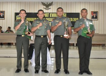 Pangdam I/BB Beri Penghargaan Kepada Kodim Terbaik