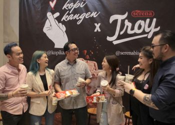 Setahun Menyapa, Kopi Kangen Gandeng Biskuit Serena Troy Luncurkan Kangen Berat