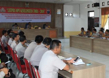 Pelatihan Pra Operasi "Keselamatan Toba 2018" Dibuka..