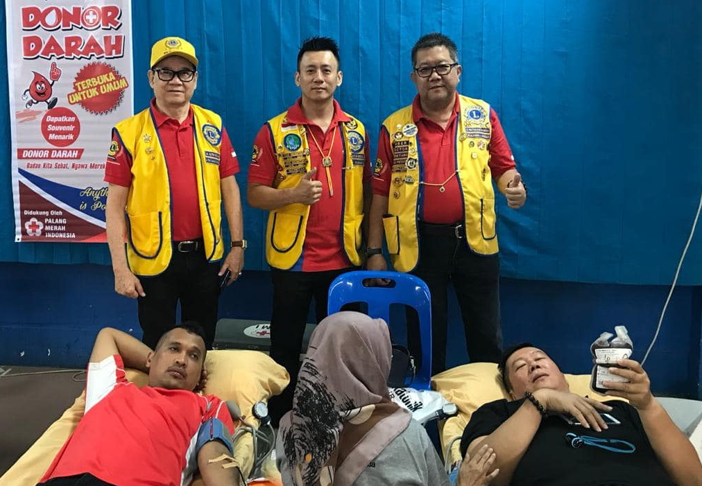 Lions Club Aksi Donor Darah di Siantar Lions Club Aksi Donor Darah di Siantar