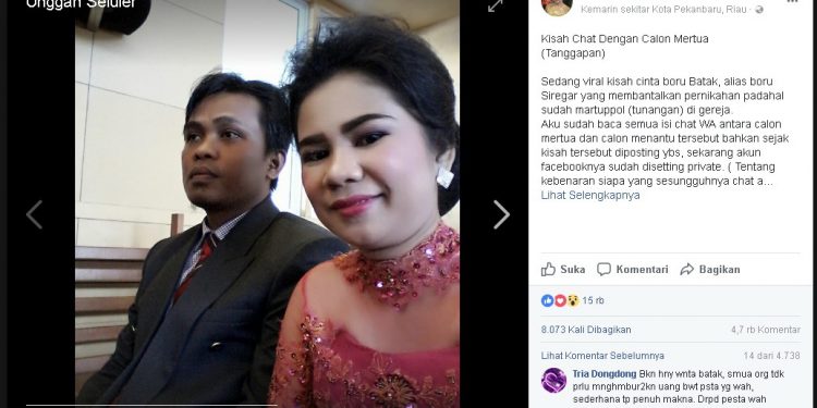 Tanggapan Atas "Kisah Sangge-Sangge" Pun ikut Viral... Tanggapan Atas "Kisah Sangge-Sangge" Pun ikut Viral...