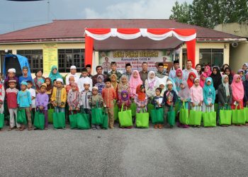 Gelar Buka Puasa Bersama, Polres Dairi Santuni Anak Yatim