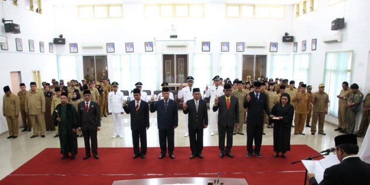 Pemko Siantar Punya 77 Pejabat Baru