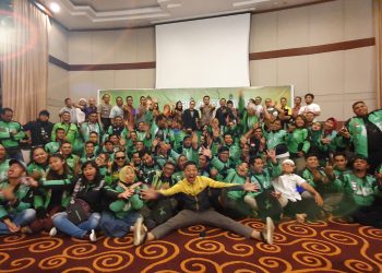 Gojek Pematangsiantar Buka Puasa Bersama Ratusan Mitra