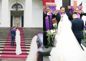 Petra Sihombing, Pelantun "Inilah Cintaku" Nikahi  Firrina Sinatrya di Gereja Immanuel 