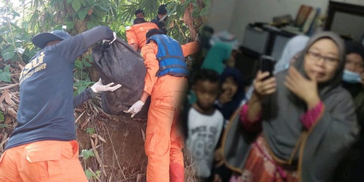 Jerit Tangis Keluarga Sambut Kedatangan Jenazah Anak Hanyut di Sungai Belawan