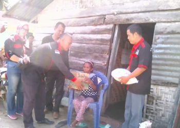 KRNS Simalungun Bantu Warga Kurang Mampu di Bulan Ramadhan