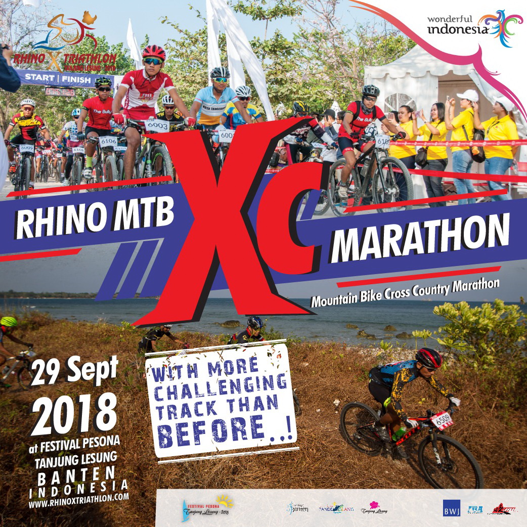Festival Pesona Tanjung Lesung. Rayakan Hari Badak Dunia, Rhino Cross Triathlon 2018 Siap Digelar