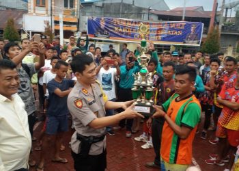 Turnamen Volly di Polres Nias Selatan Berlangsung Sukses, Futsal Menyusul